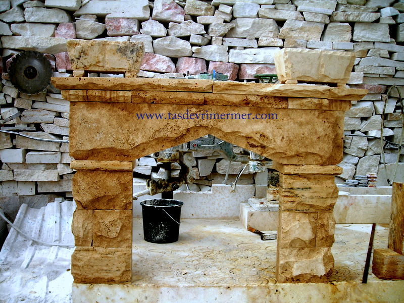 Doğal Kırma   Şömine